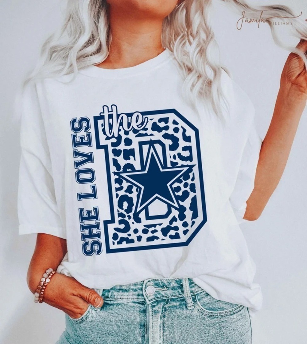 She Loves The D Dallas Cowboys Football Fan Shirt